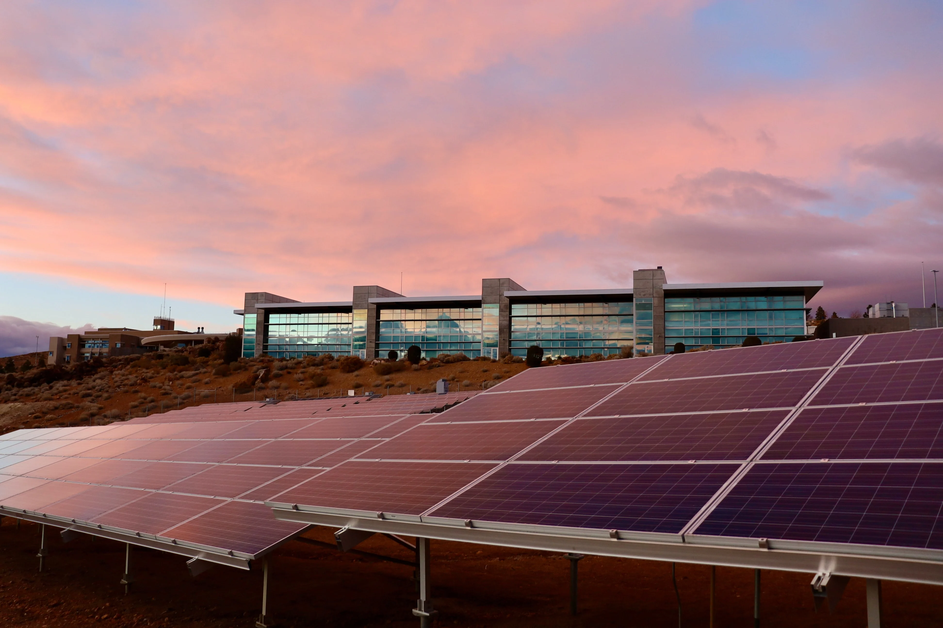 Large commercial solar installation
